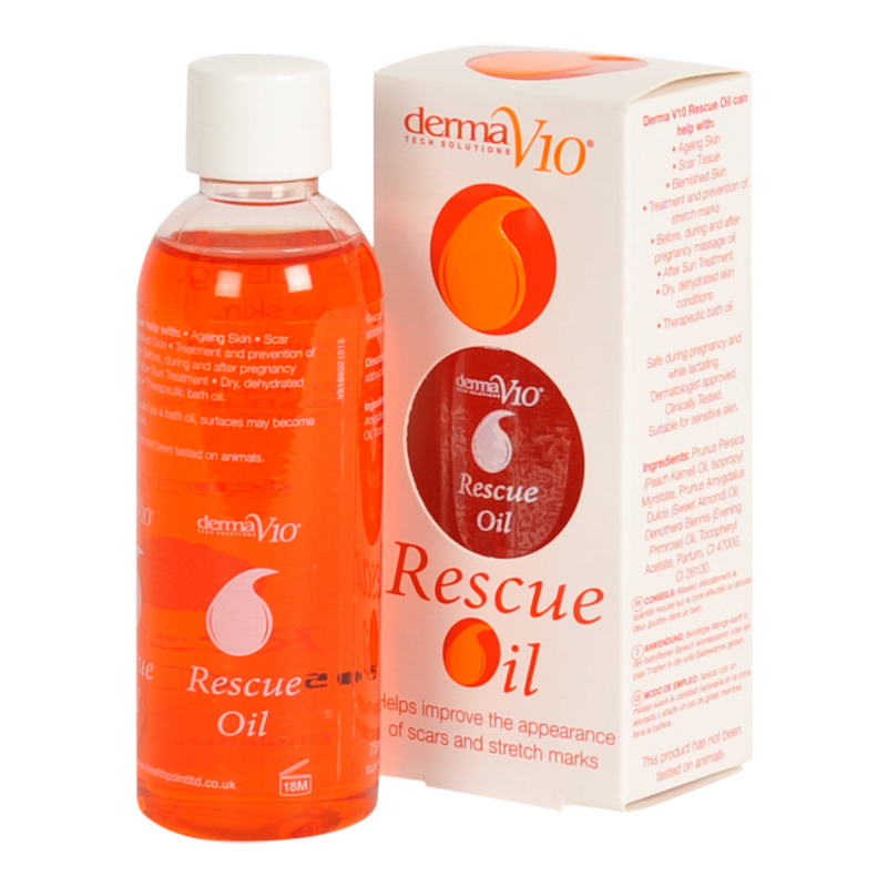 DermaV10 Rescue Oil Small 40 ml Kroppsolje