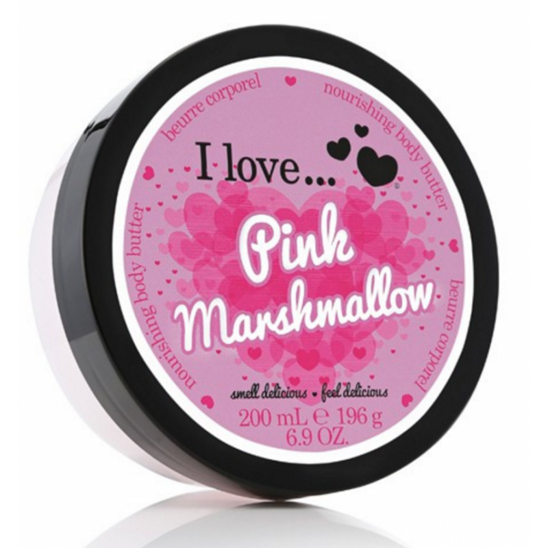 I Love Cosmetics Body Butter Pink Marshmallow 200 ml Kroppskrem