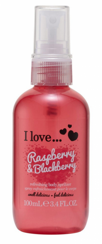 I Love Cosmetics Body Spritzer Raspberry & Blackberry 100 ml Bodymist