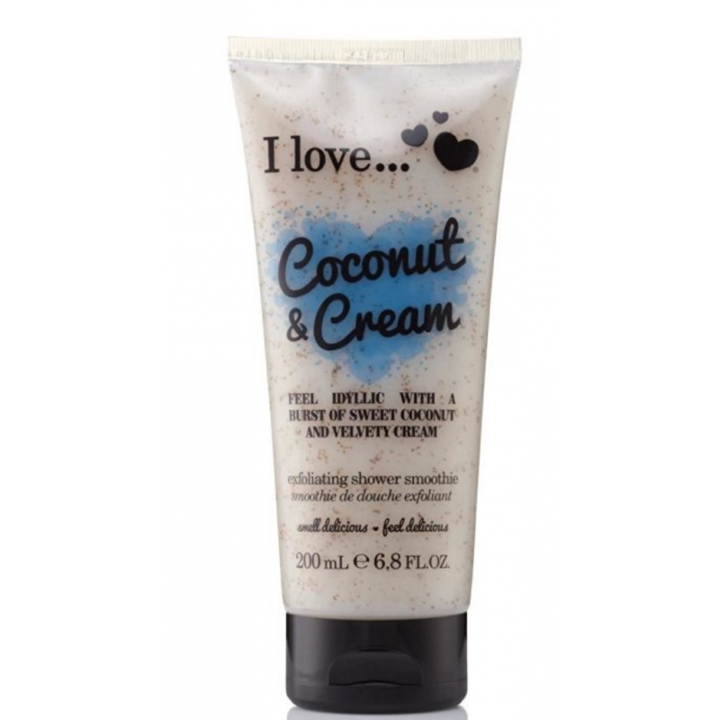 I Love Cosmetics Shower Smoothie Coconut & Cream 200 ml Dusjsåpe