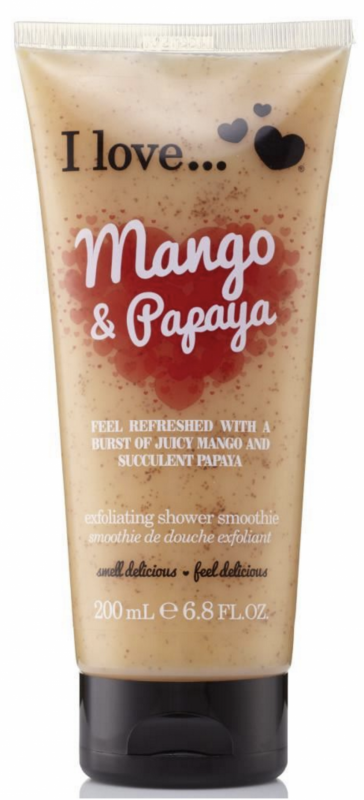 I Love Cosmetics Shower Smoothie Mango & Papaya 200 ml Dusjsåpe