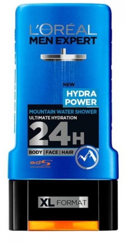 L'Oreal Men Expert Shower Gel Hydra Power 300 ml Dusjsåpe