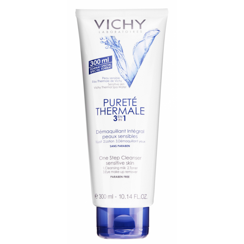 Vichy Purete Thermale 3 in 1 Cleanser Sensitive Skin 300 ml Ansiktsrens