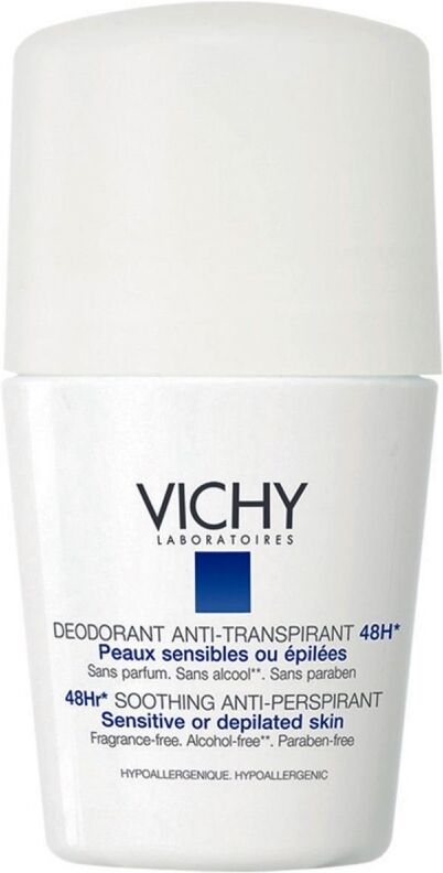 Vichy Anti-Transpirant Roll On Deo Sensitive 50 ml Deodorant