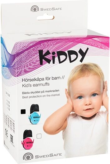 SwedSafe Kiddy Høreværn til Børn & Babyer - Blå - 1 stk