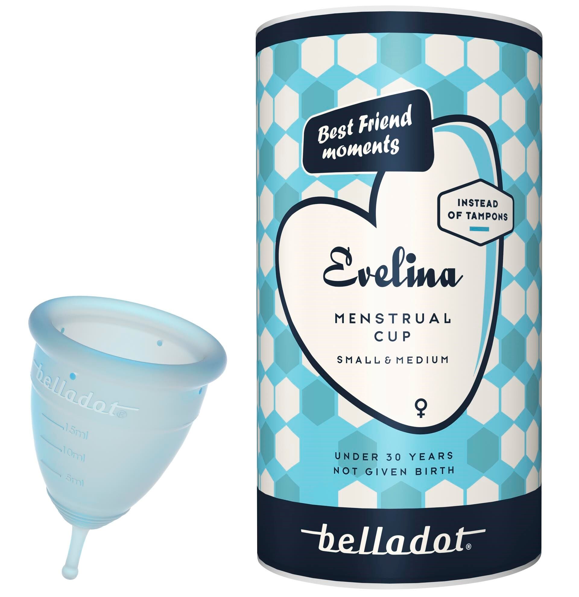 Belladot Evelina Menstruasjonskopp - 1 Stk.