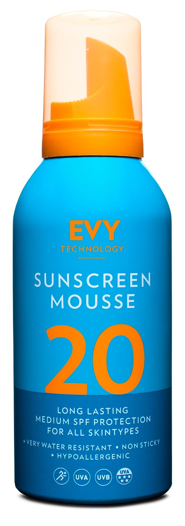 EVY Technology EVY Sunscreen Mousse Spf 20 - 20 SPF - 150 ml