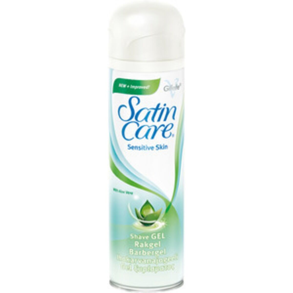 Gillette Satin Care Sensitive Skin Shaving Foam - 200 ml