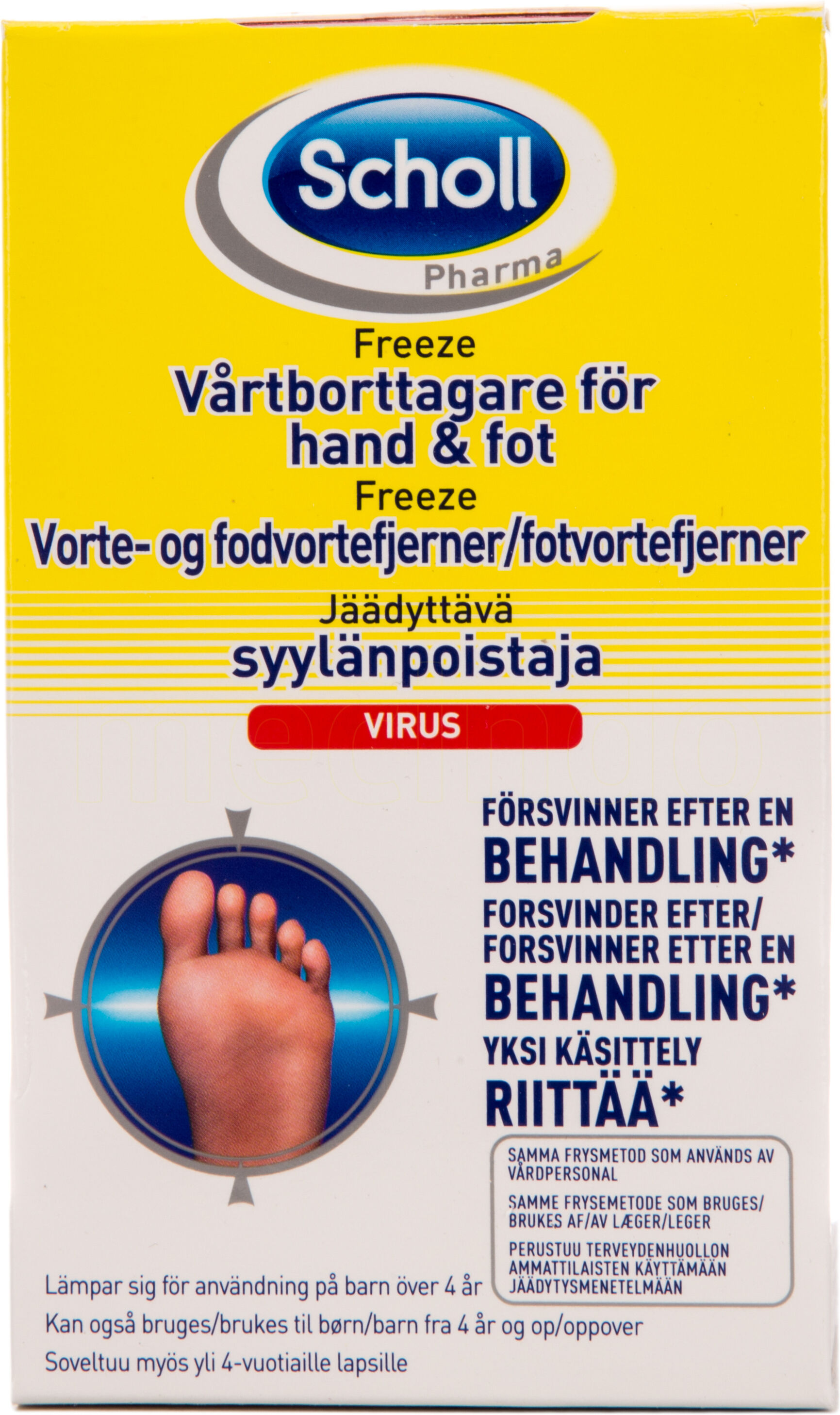 Scholl Vortebehandling - 80 ml