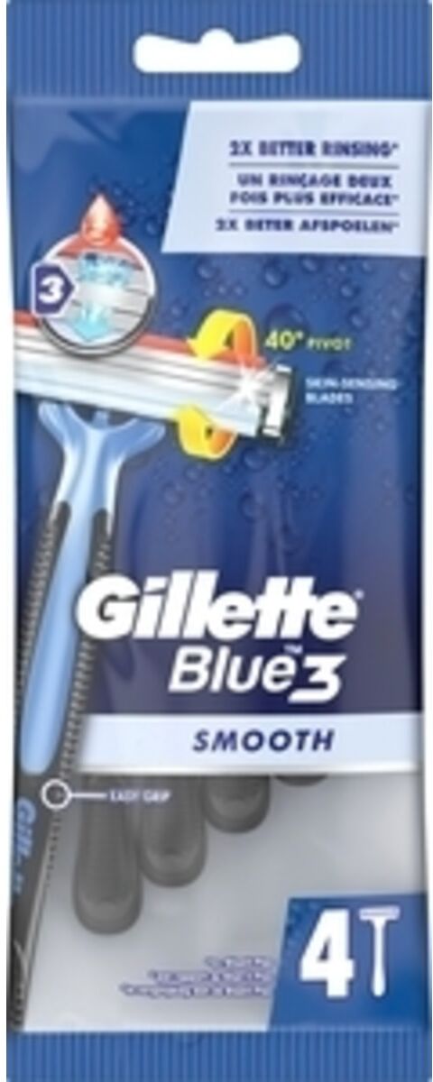 Gillette Blue 3 - 4 Stk.