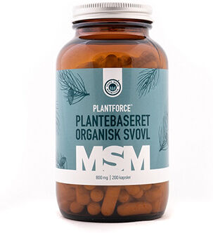 Plantforce Msm - 800 mg - 200 Kapsler