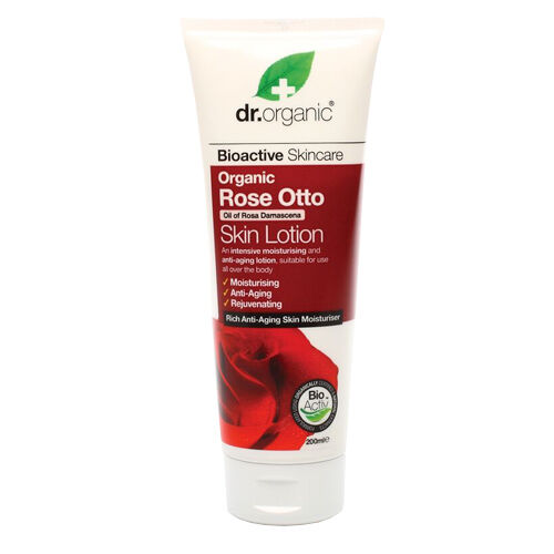 Dr. Organic Rose Otto Skin Lotion - 200 ml