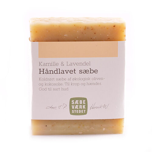 Sæbeværkstedet Sæbe Kamille & Lavendel - 100 g