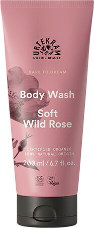 Urtekram Body Wash Soft Wild Rose - 1 stk