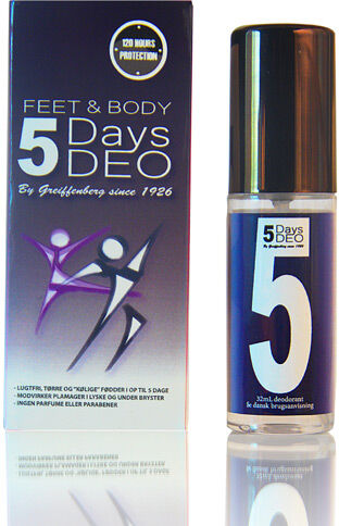 5 Days Deo Feet&Body - 32 ml