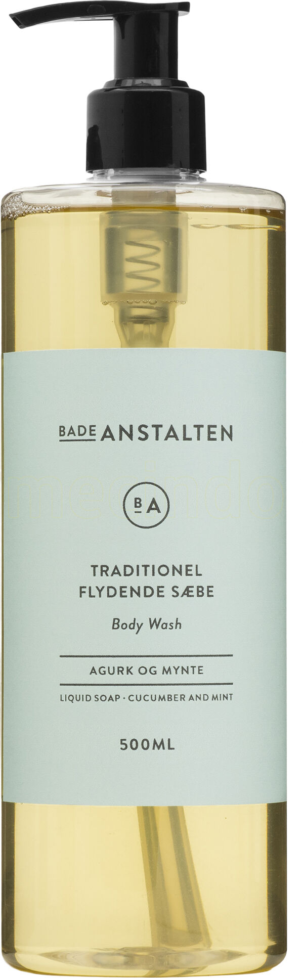 Badeanstalten Body Wash Med Agurk Og Mynte - 500 ml