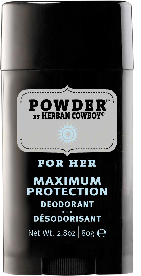 Herban Cowboy Naturlig Deo powder til kvinder Natural Grooming - 80 g