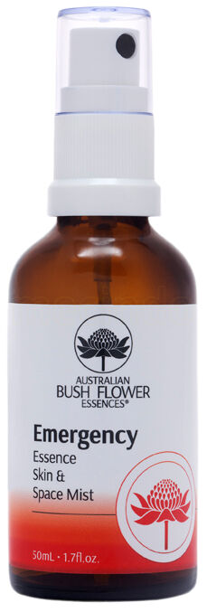 Australian Bush Flower Essences Emergency Essence Skin & Space Mist - 50 ml