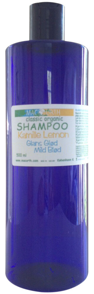 MacUrth Shampoo Med Kamille & Lemon Macurth - 500 ml