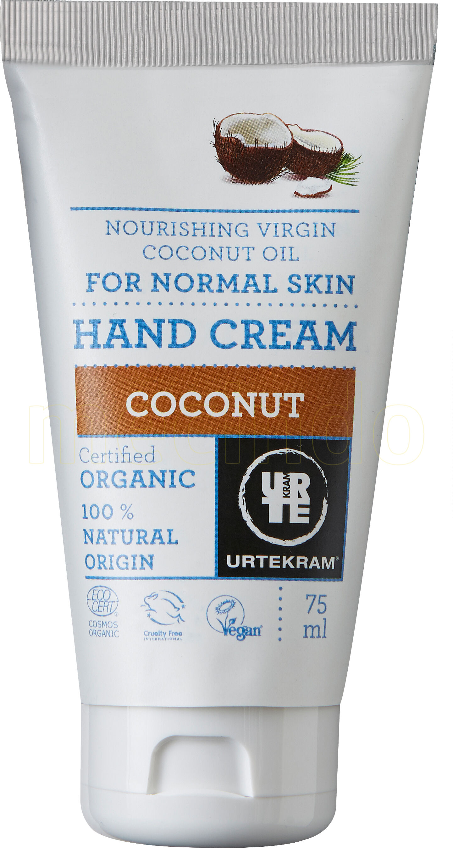 Urtekram - Body Care Håndcreme Kokos - 75 ml