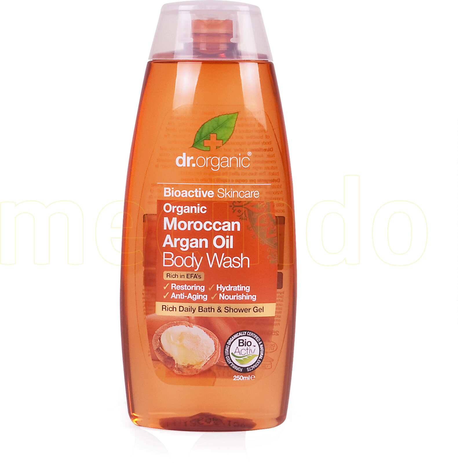 Dr. Organic Bath & Shower Argan - 250 ml