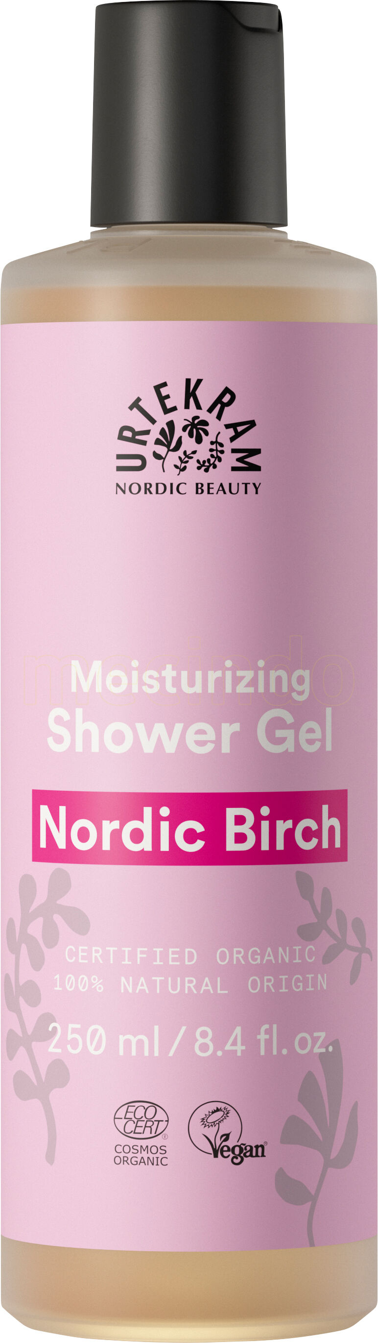 Urtekram Showergel Nordic Birch - 250 ml