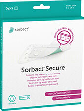 Sorbact Secure Plaster - 5 stk