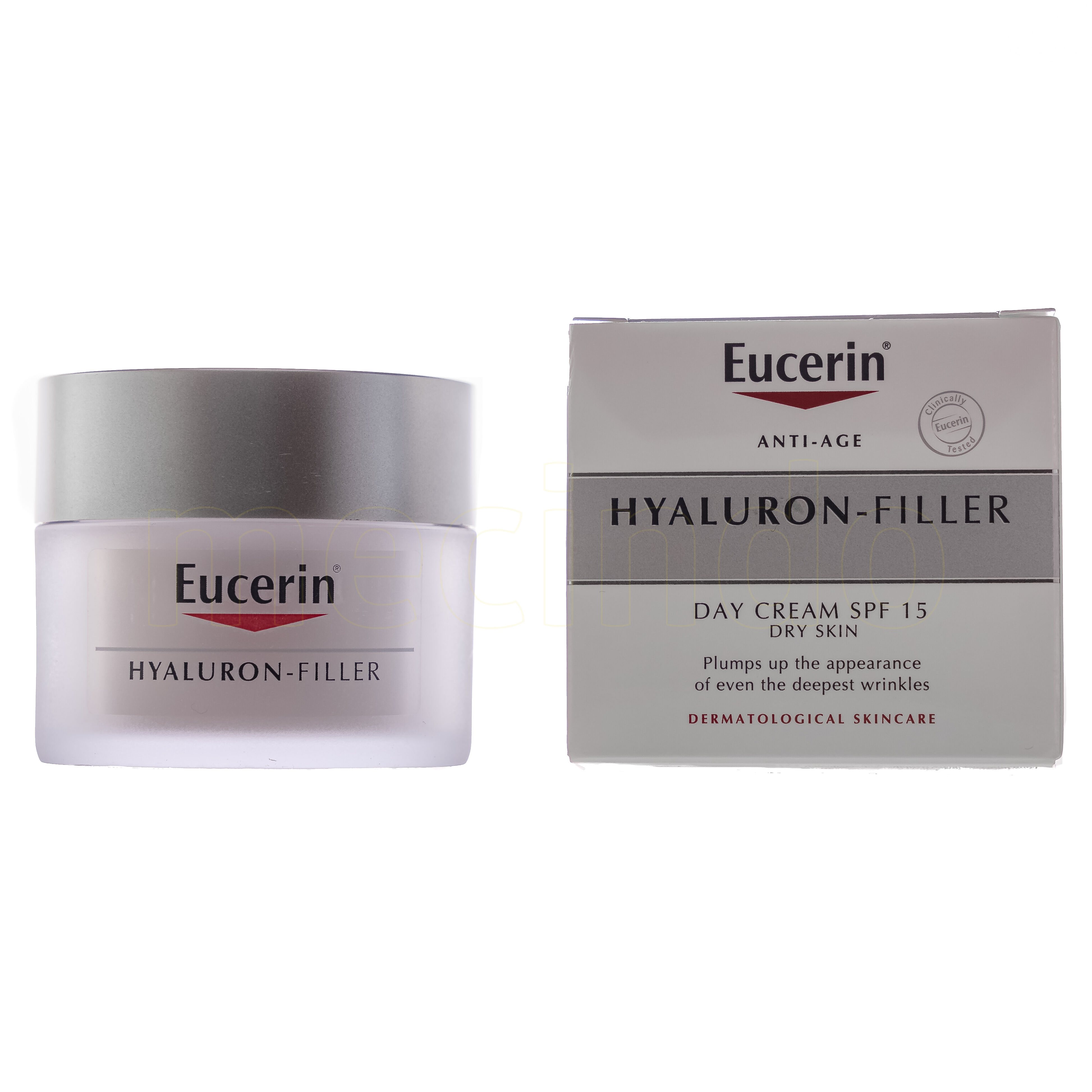Eucerin Hyaluron-Filler Dagkrem for tørr hud - 15 SPF - 50 ml