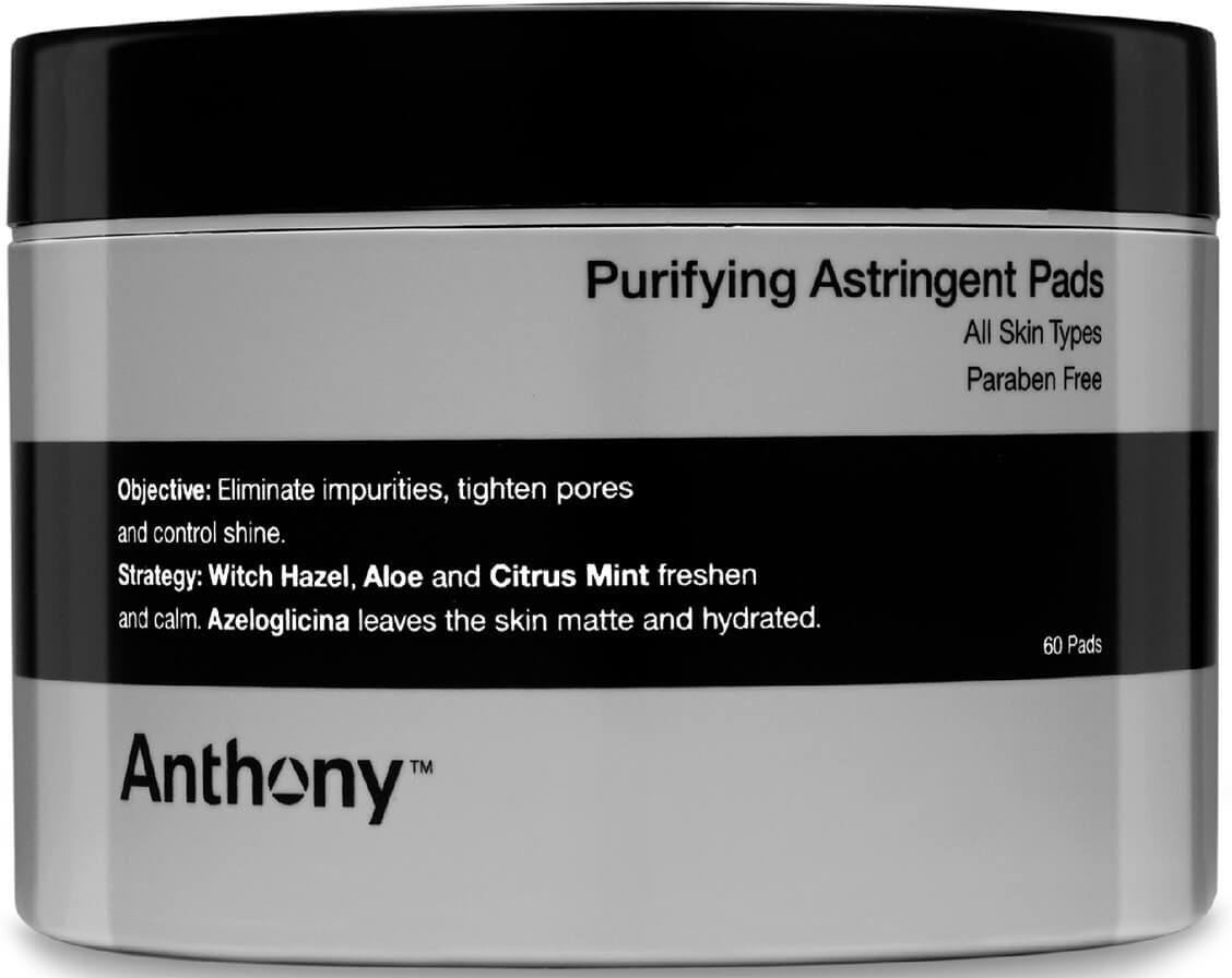 Anthony Astringent Oil Control Toner Pads