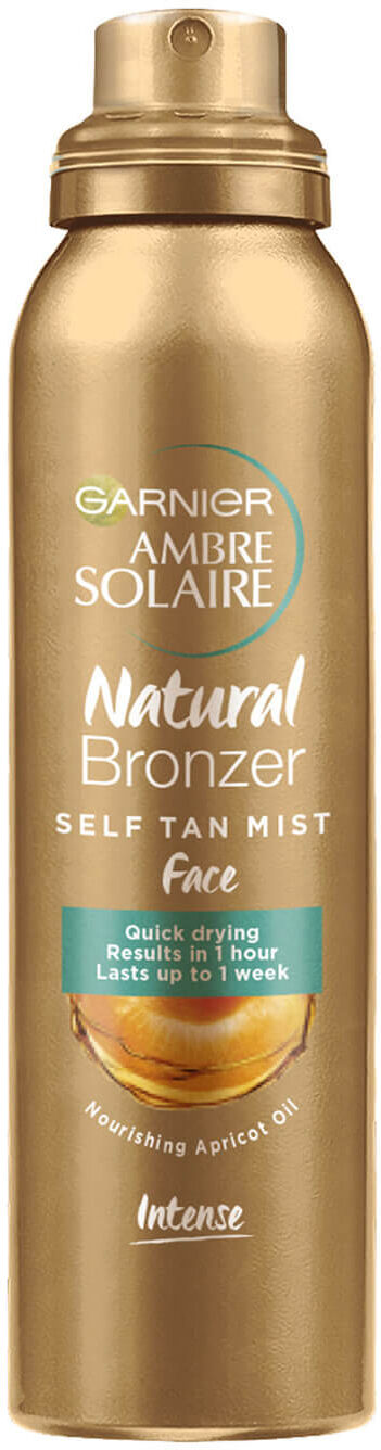 Garnier Ambre Solaire No Streaks Bronzer Face Mist Spray - Original (75 ml)