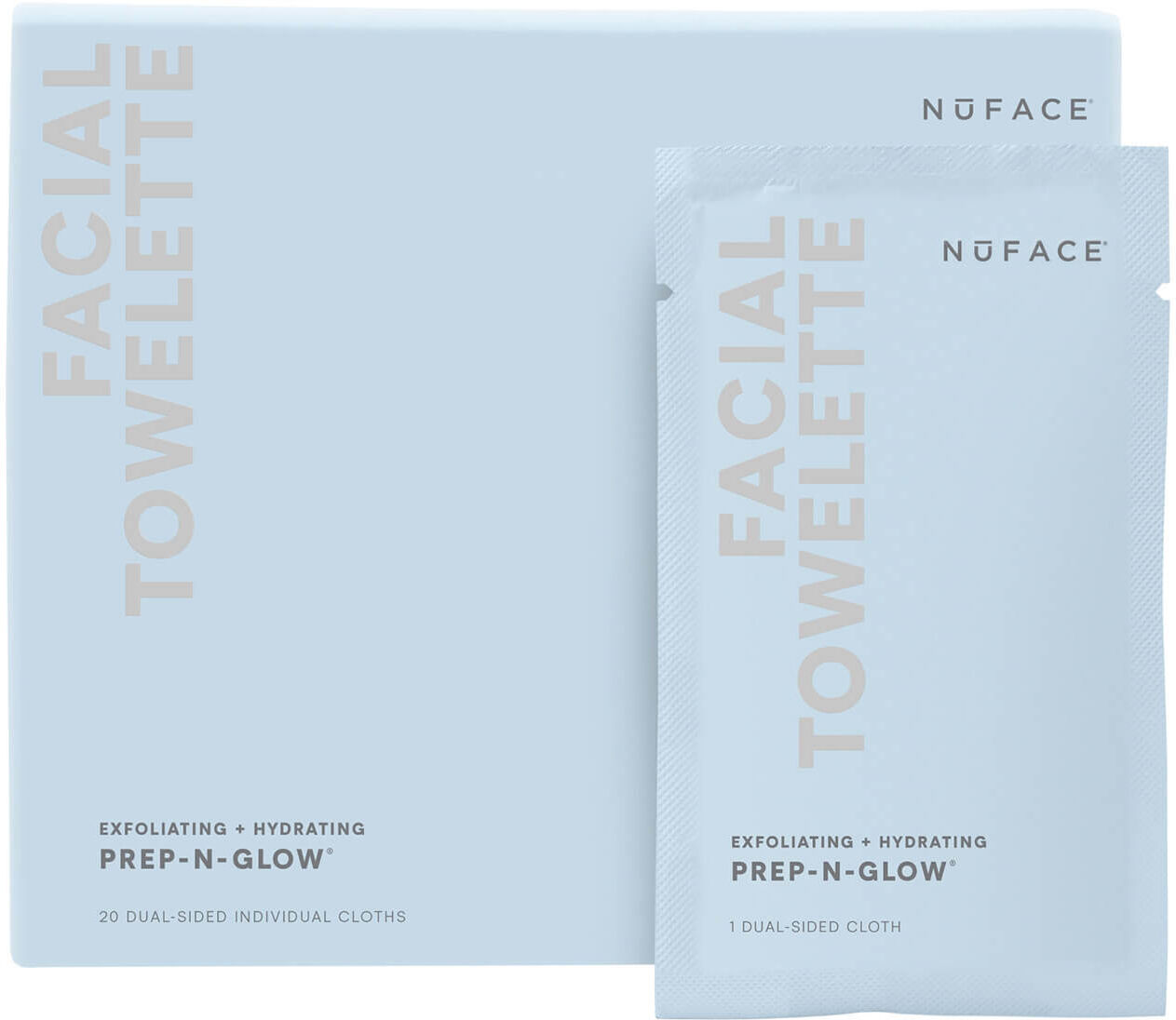 NuFACE Prep-N-Glow Cloths