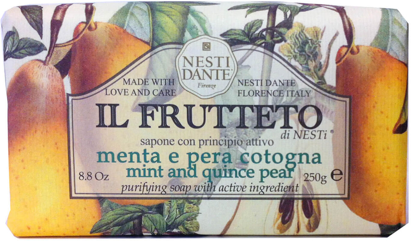 Nesti Dante Il Frutteto Mint and Quince Pear Soap 250 g