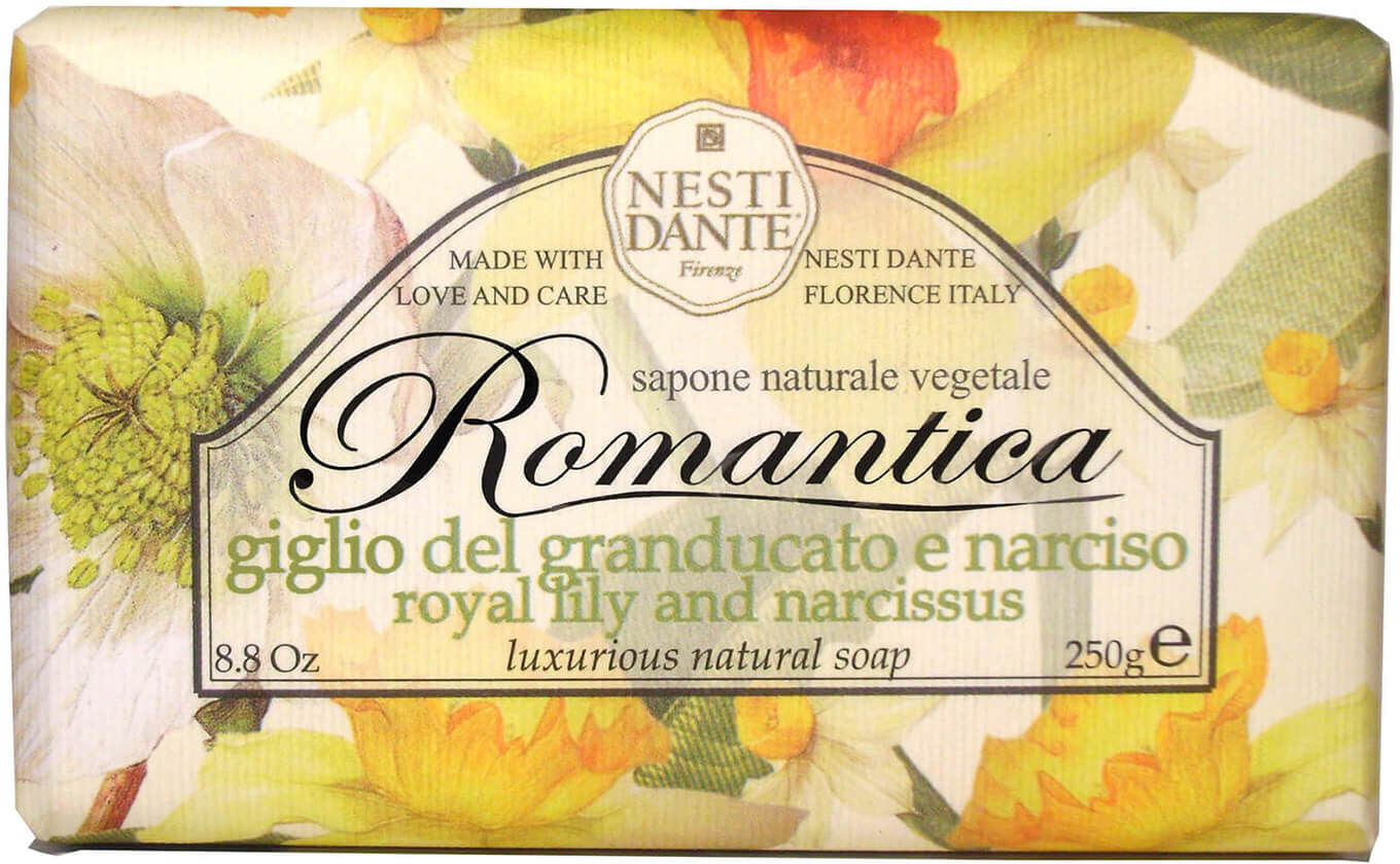 Nesti Dante Romantica Lily and Narcissus Soap 250 g