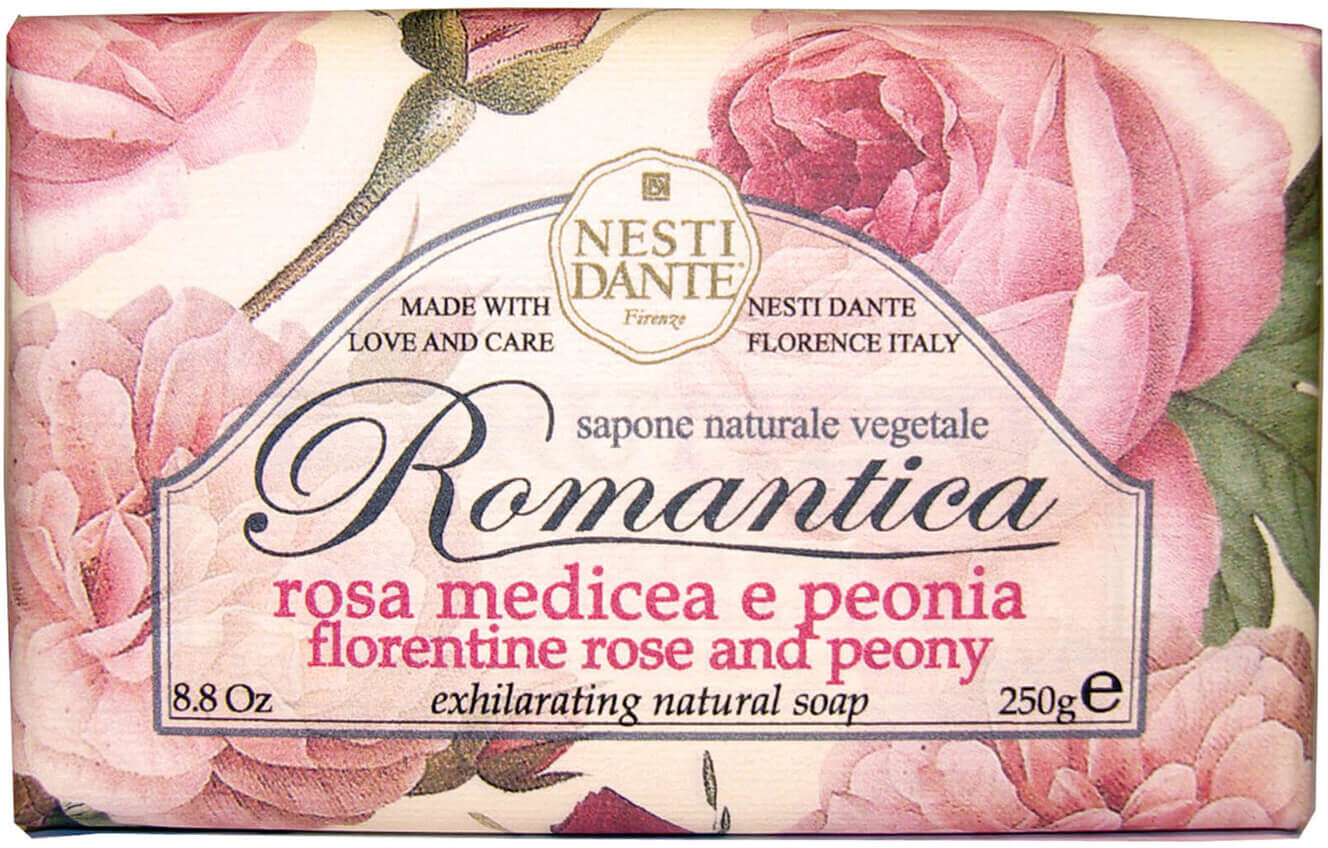 Nesti Dante Romantica Rose and Peony Soap 250 g