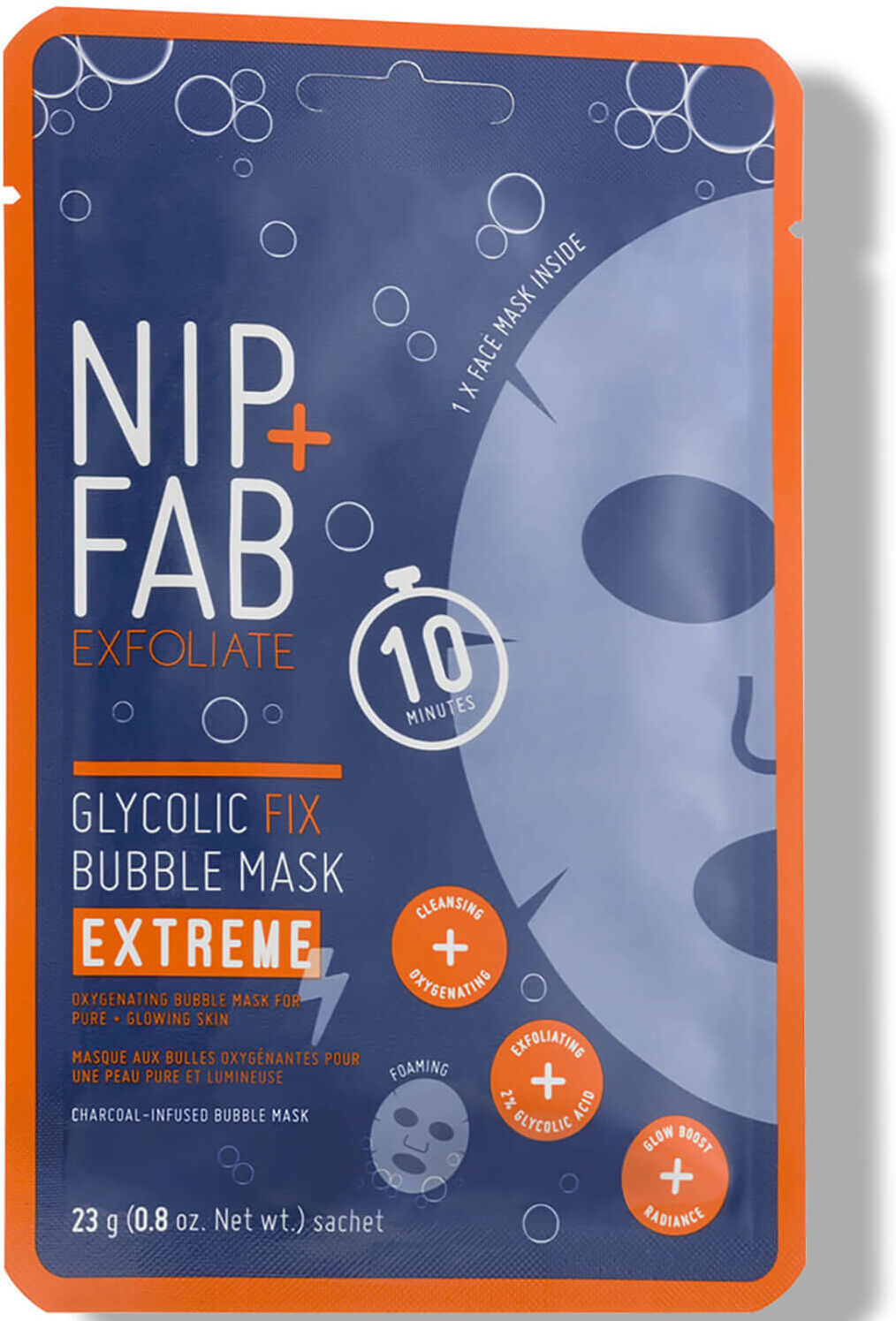 Nip+Fab NIP + FAB Glycolic Fix Extreme Bubble Mask 23 g