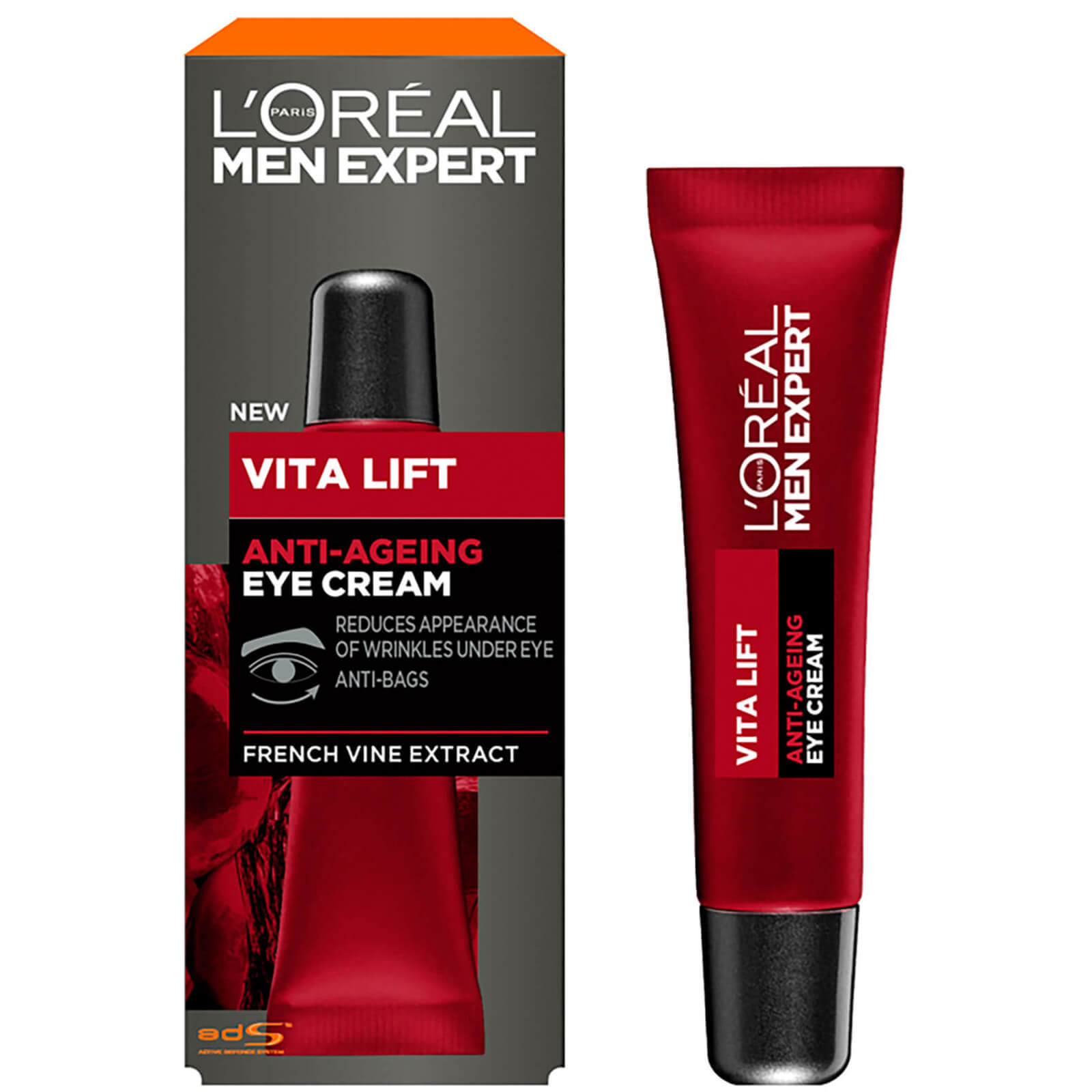 LOréal Paris Men Expert L’Oréal Paris Men Expert Vitalift Anti-Wrinkle Eye Cream 15ml