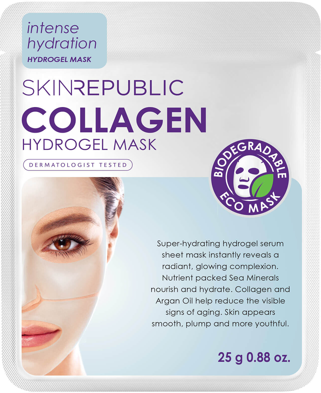 Skin Republic Hydrogel Face Sheet Mask Collagen 25g