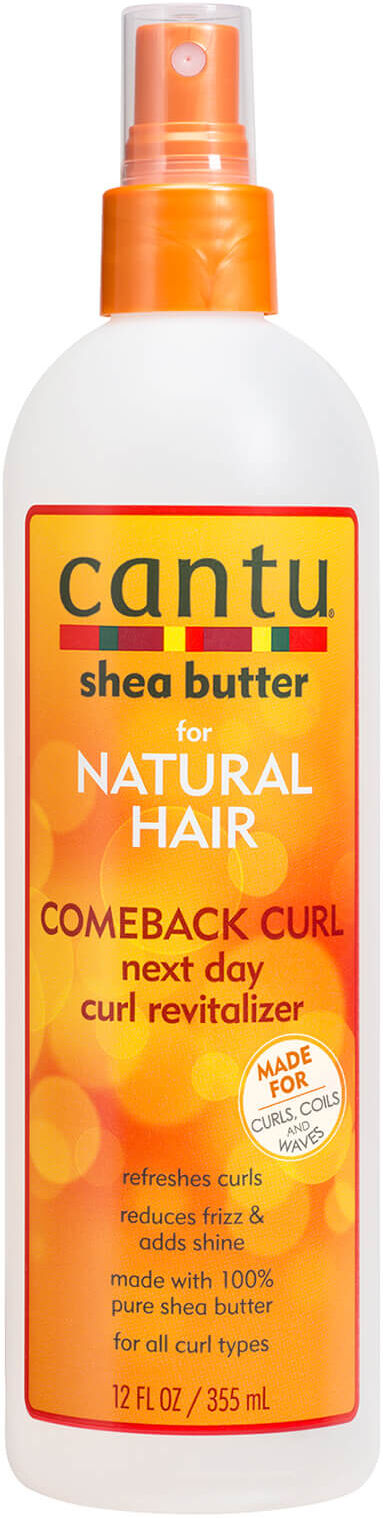 Cantu Shea Butter for Natural Hair Comeback Curl Next Day Curl Revitalizer 355ml