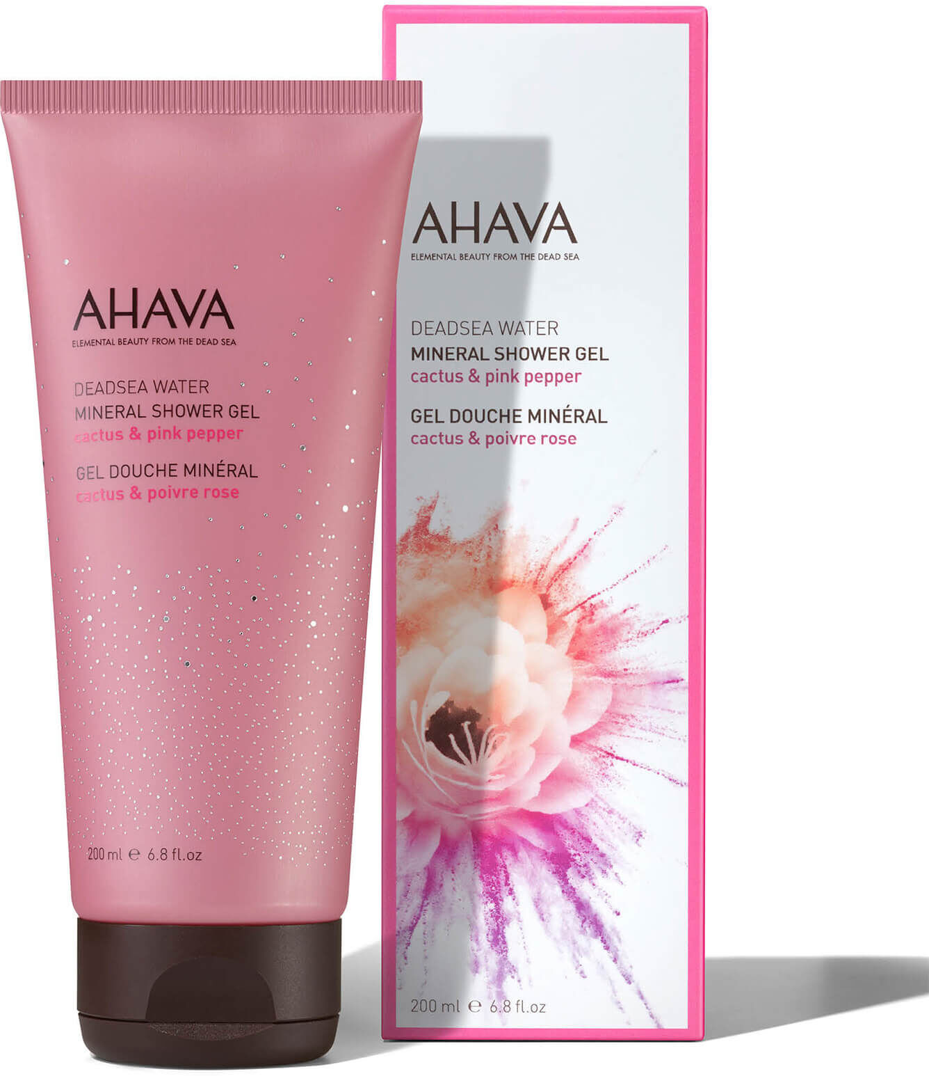 AHAVA Mineral Shower Gel - Cactus Pink Pepper 200ml