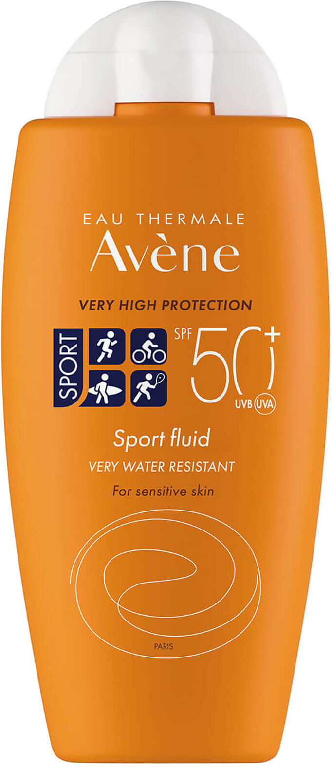 Avene Avène Very High Protection Sports Fluid SPF50+ Sun Cream for Sensitive Skin 100ml