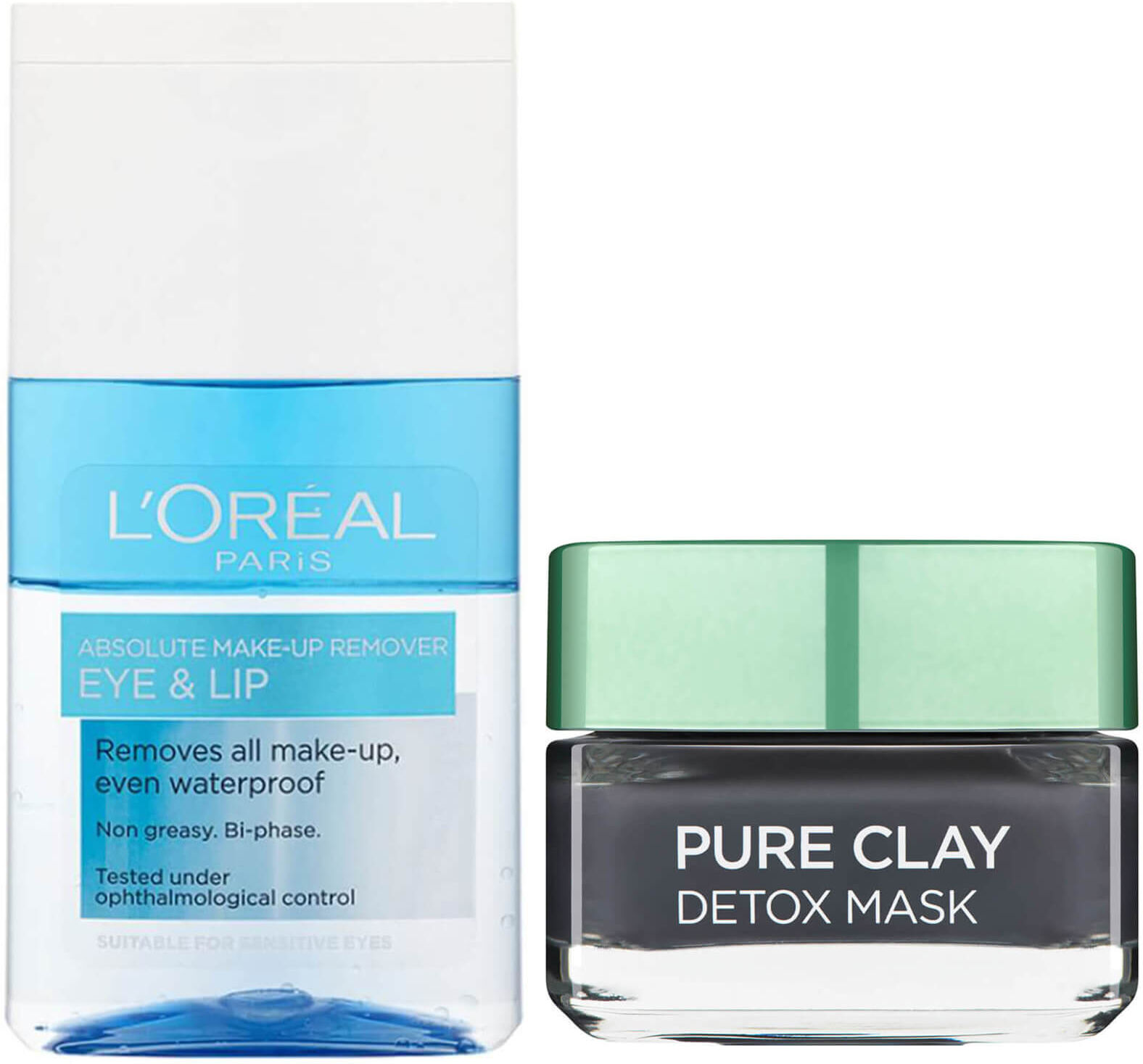 L'Oréal Paris Detox Face Mask and Makeup Remover Duo Exclusive