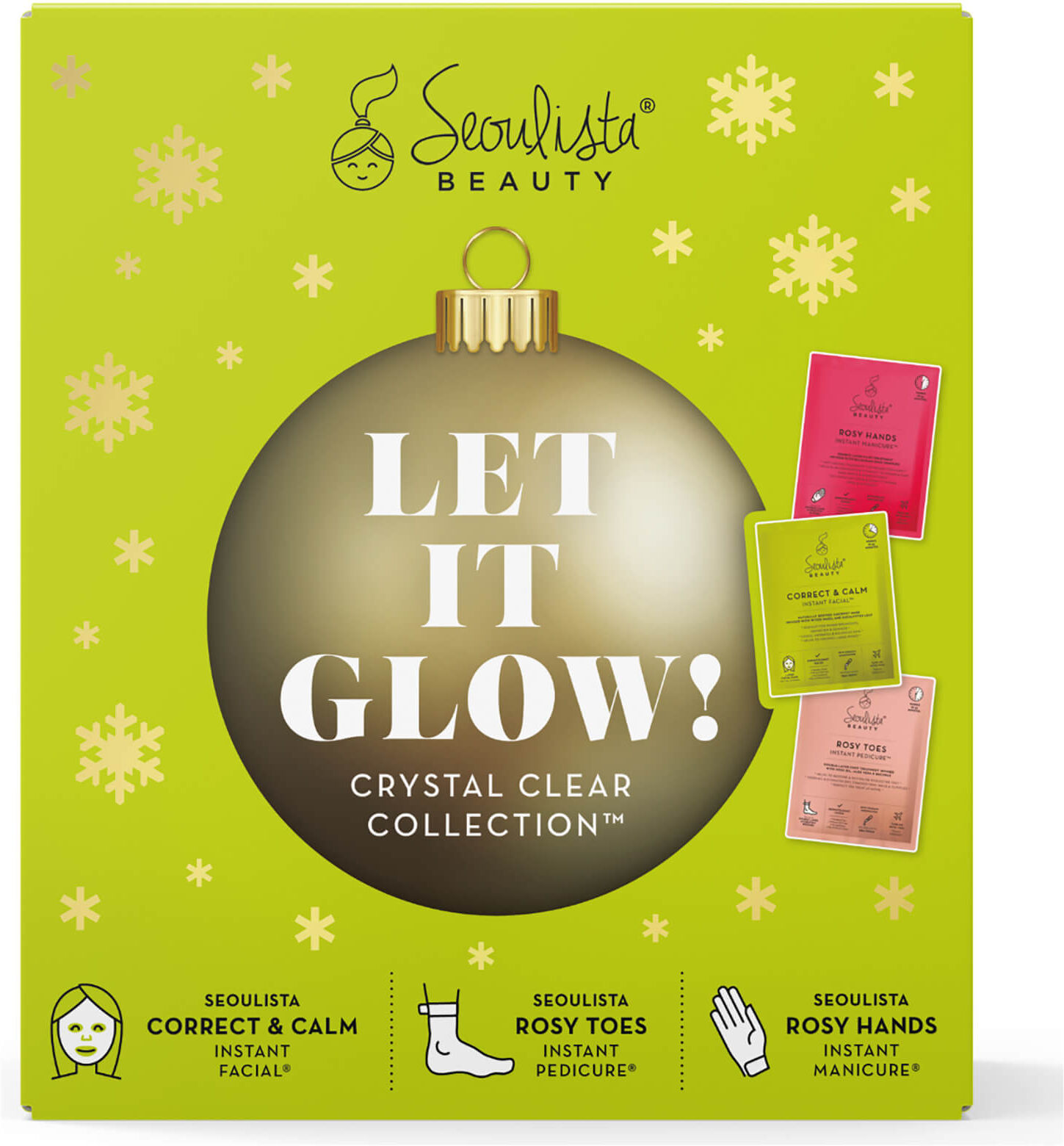 Seoulista Beauty Christmas Pack - Let it Glow! Crystal Clear Collection