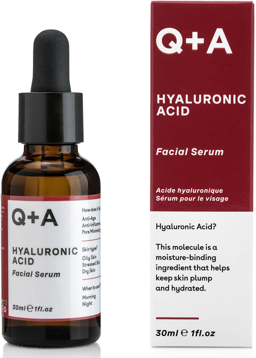 Q+A Hyaluronic Acid Facial Serum 30ml