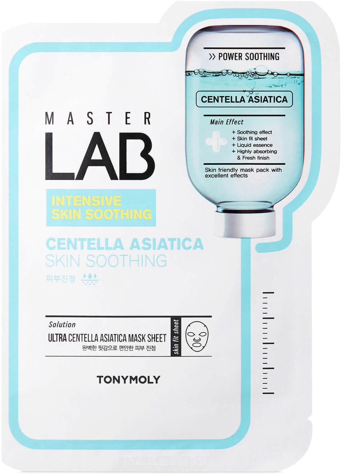 TONYMOLY Master Lab Sheet Mask Centella Asiatica 19g