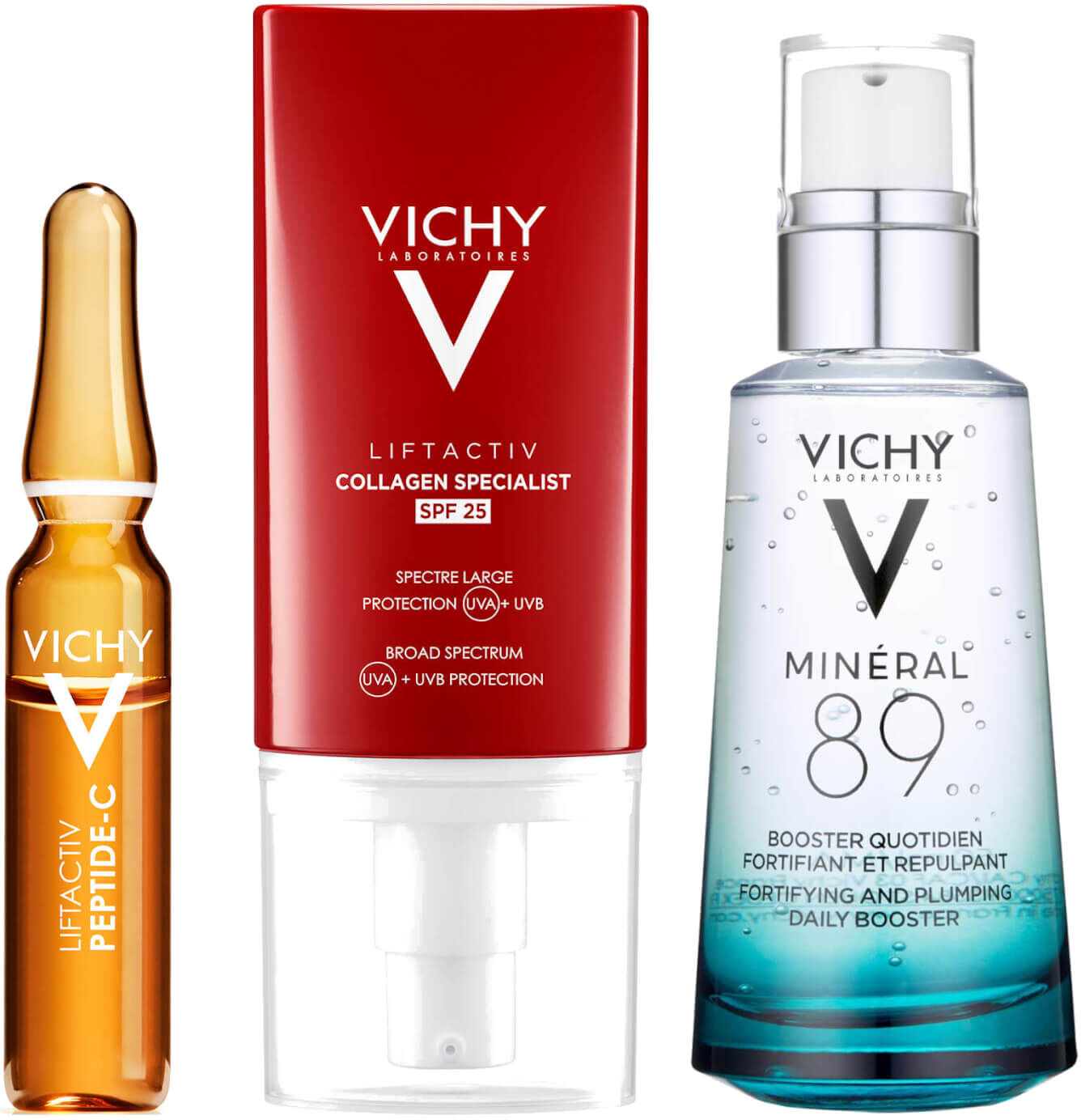 VICHY Complete Hyaluronic Acid, Strengthen and Protection Bundle