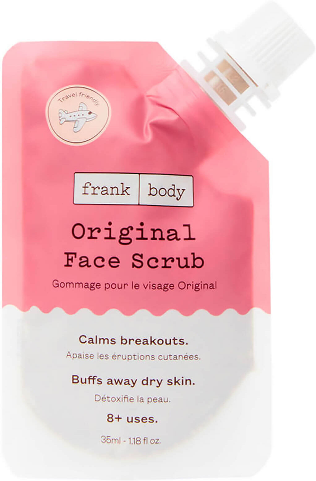 Frank Body Original Face Scrub Pouch