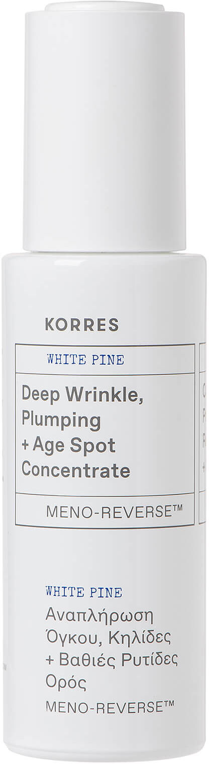 KORRES White Pine Meno-Reverse Deep Wrinkle, Plumping + Age Spot Concentrate 30ml