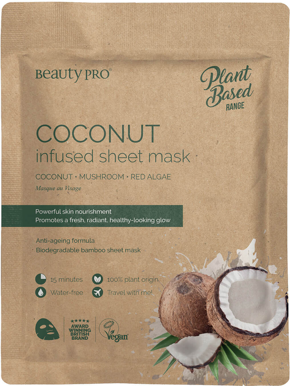 BeautyPro Coconut Oil Nourishing Mask 22ml