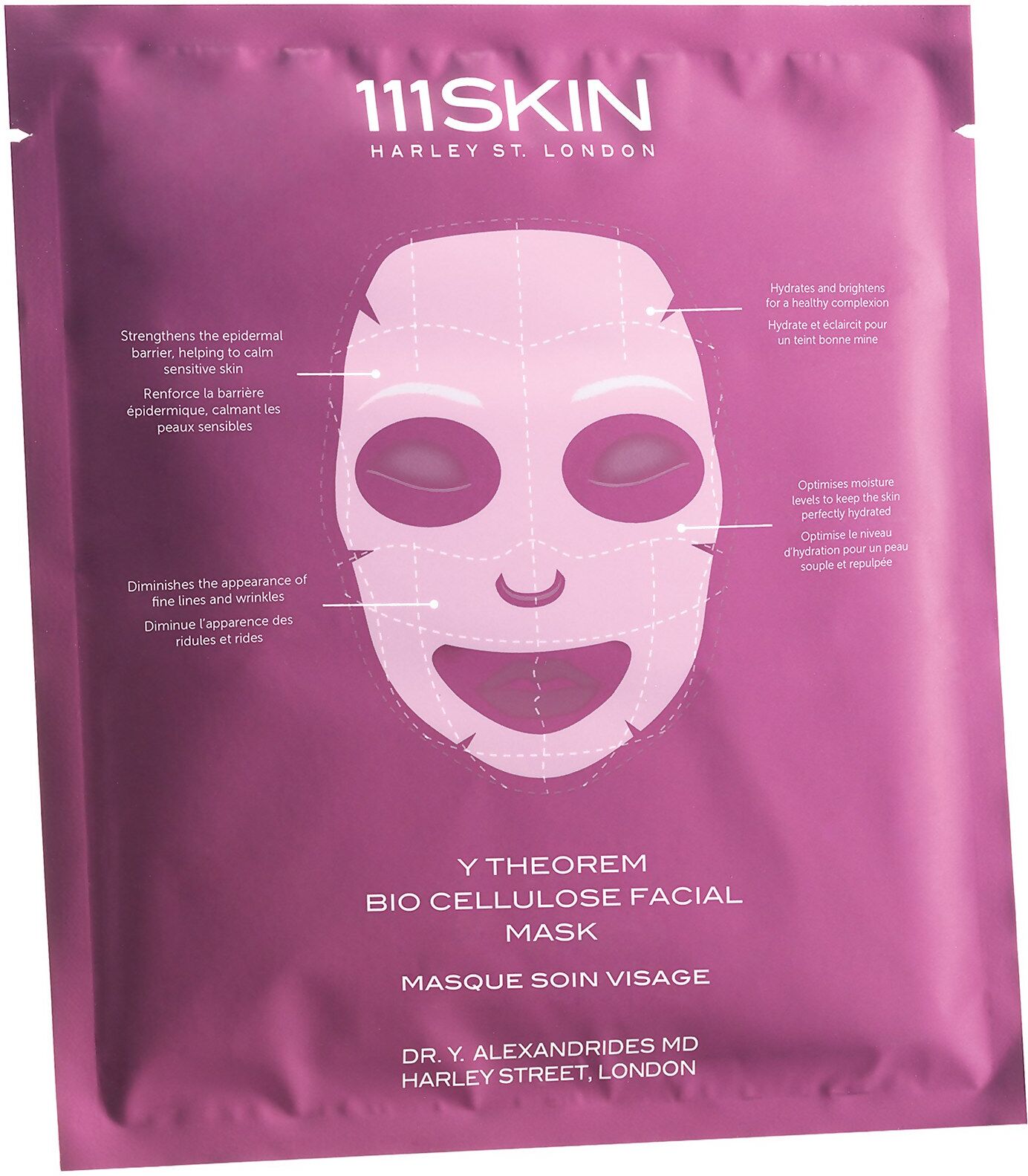 111SKIN Y Theorem Bio Cellulose Facial Mask Single 23ml