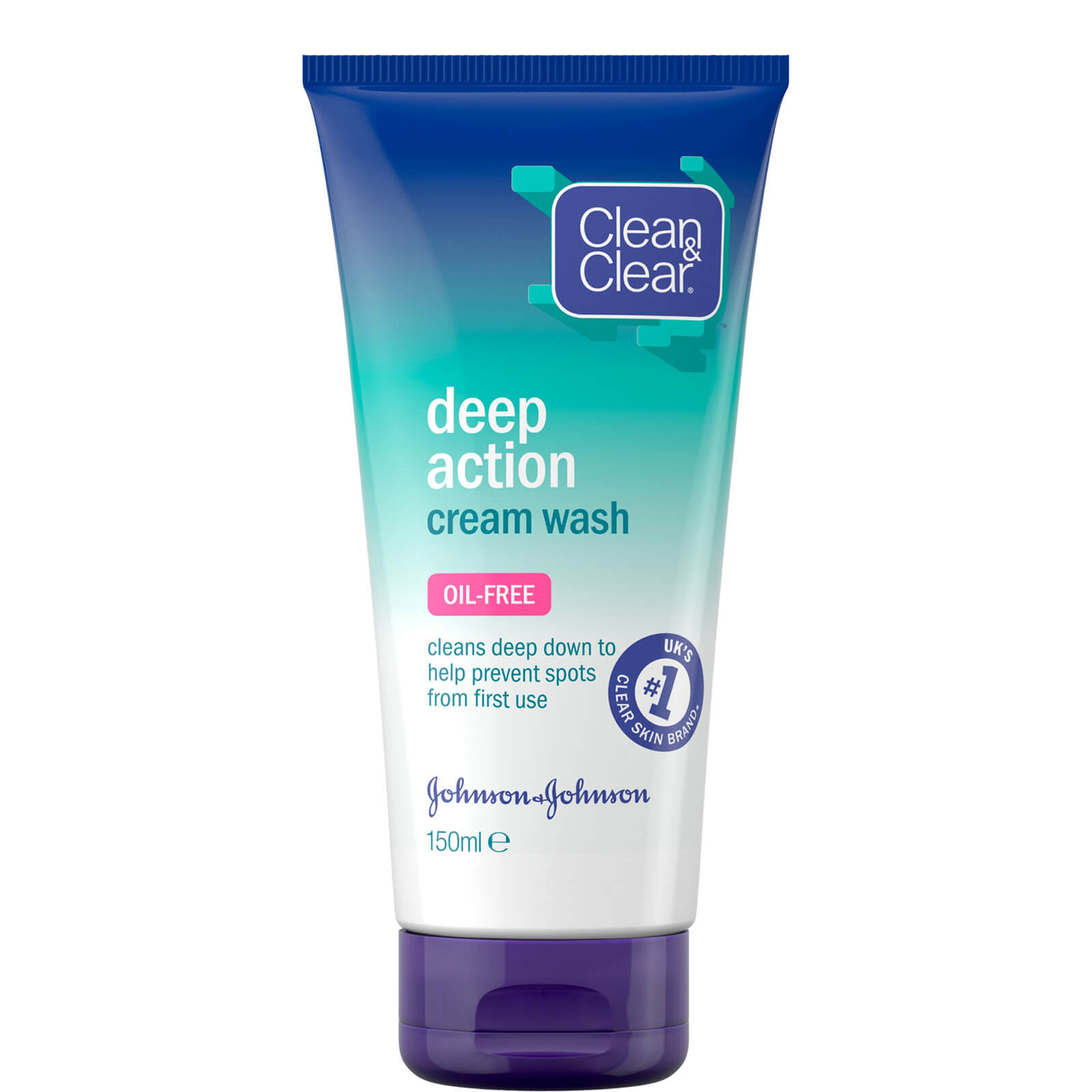Clean&Clear Clean & Clear Deep Action Cream Wash 150ml